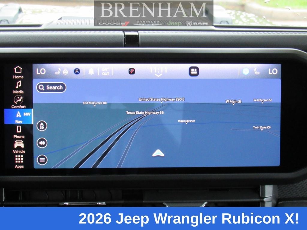 2026 Jeep Wrangler WRANGLER 4-DOOR RUBICON X