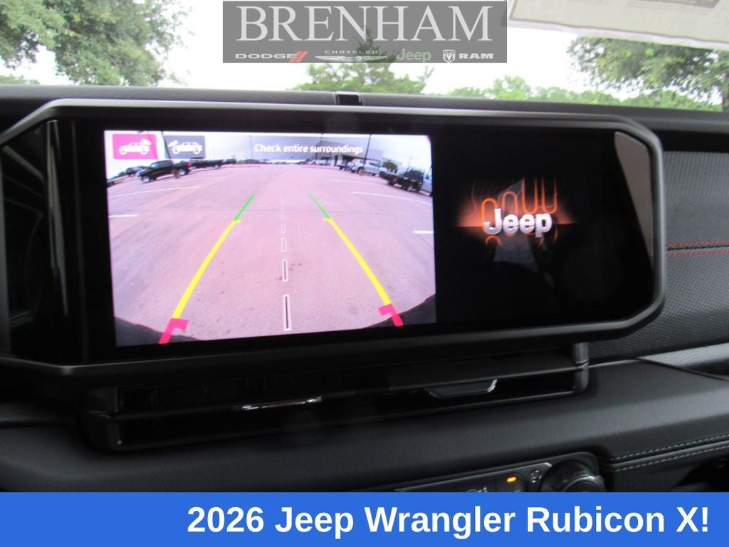 2026 Jeep Wrangler WRANGLER 4-DOOR RUBICON X
