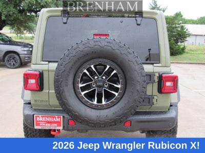 2026 Jeep Wrangler WRANGLER 4-DOOR RUBICON X