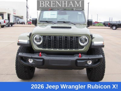 2026 Jeep Wrangler WRANGLER 4-DOOR RUBICON X