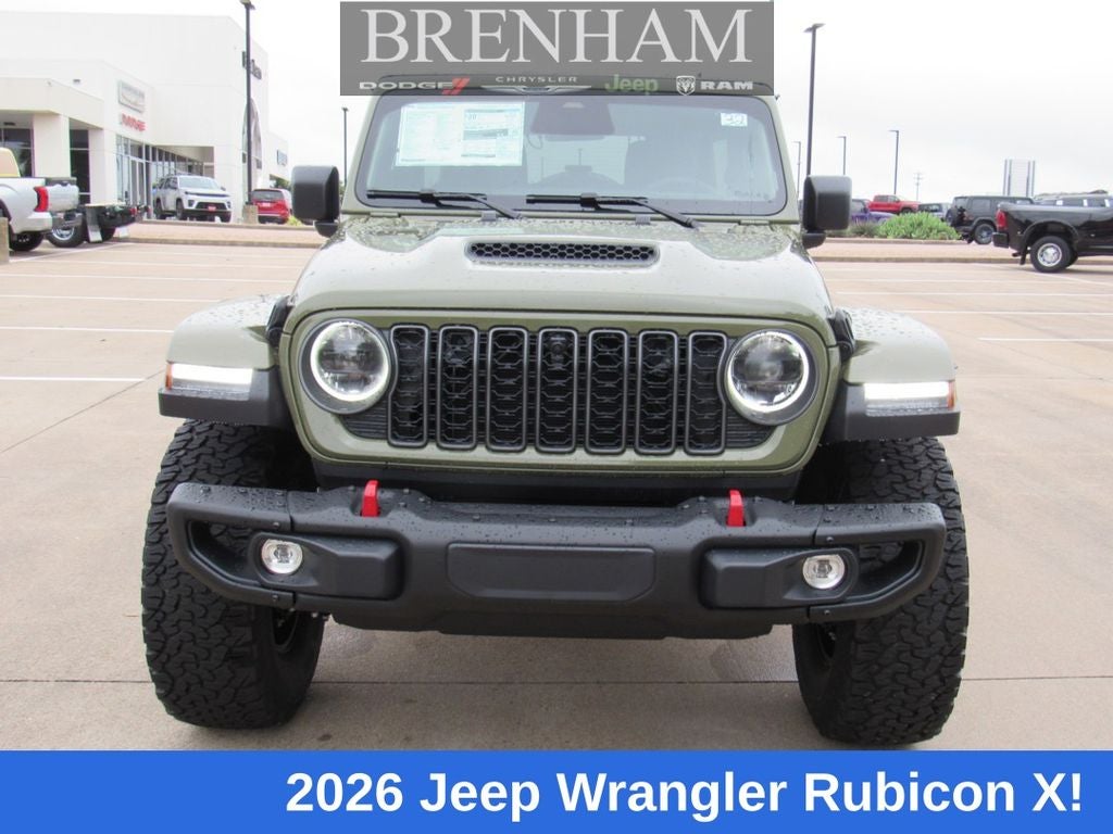 2026 Jeep Wrangler WRANGLER 4-DOOR RUBICON X