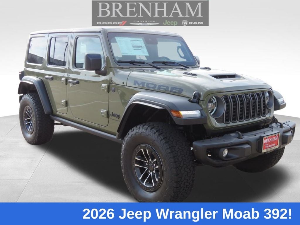 2026 Jeep Wrangler WRANGLER 4-DOOR MOAB 392