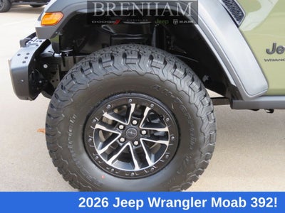 2026 Jeep Wrangler WRANGLER 4-DOOR MOAB 392