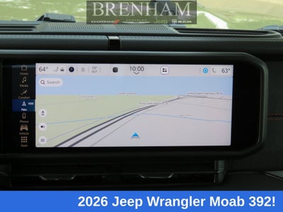 2026 Jeep Wrangler WRANGLER 4-DOOR MOAB 392
