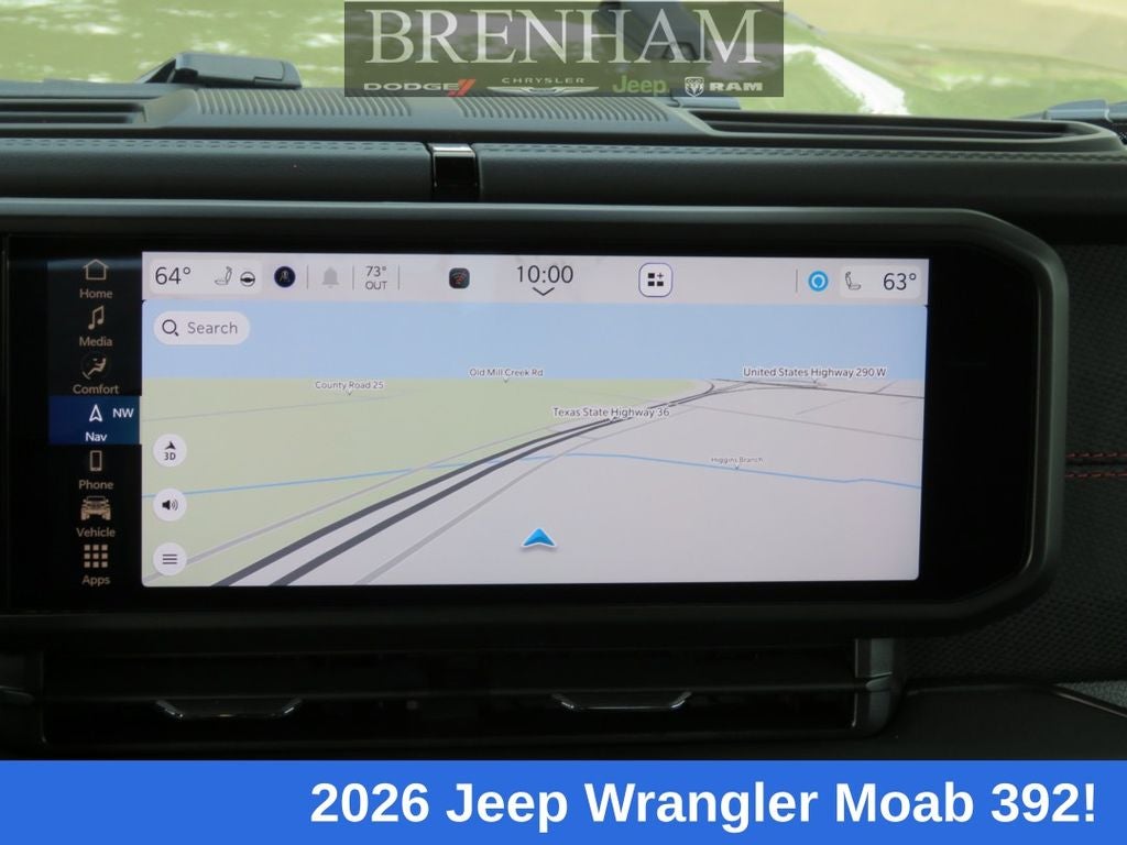 2026 Jeep Wrangler WRANGLER 4-DOOR MOAB 392