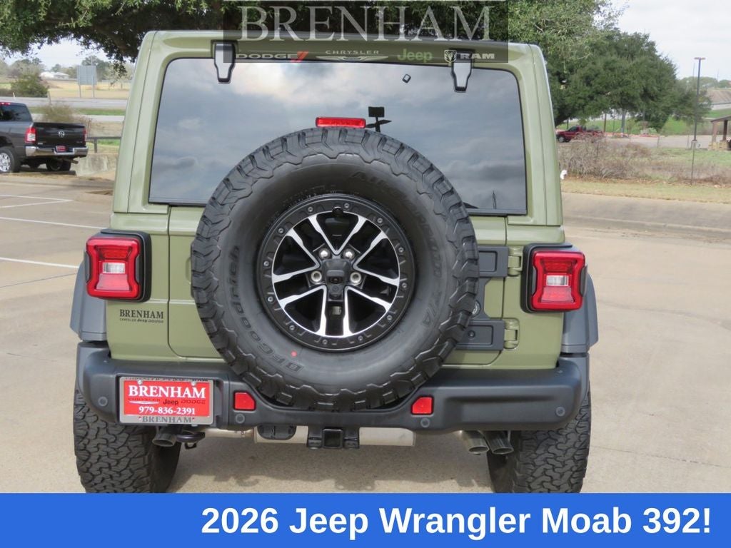 2026 Jeep Wrangler WRANGLER 4-DOOR MOAB 392