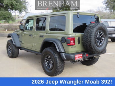 2026 Jeep Wrangler WRANGLER 4-DOOR MOAB 392