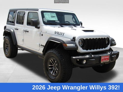 2026 Jeep Wrangler WRANGLER 4-DOOR WILLYS 392