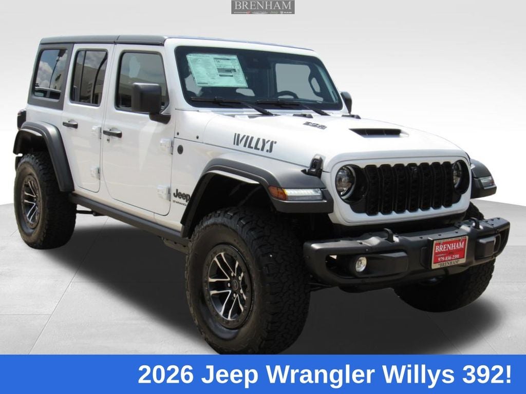 2026 Jeep Wrangler WRANGLER 4-DOOR WILLYS 392