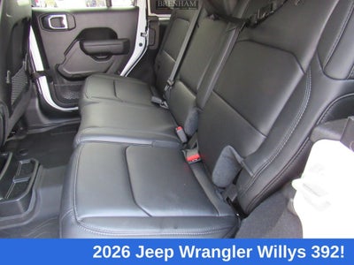 2026 Jeep Wrangler WRANGLER 4-DOOR WILLYS 392
