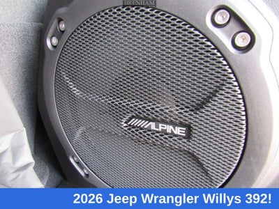 2026 Jeep Wrangler WRANGLER 4-DOOR WILLYS 392