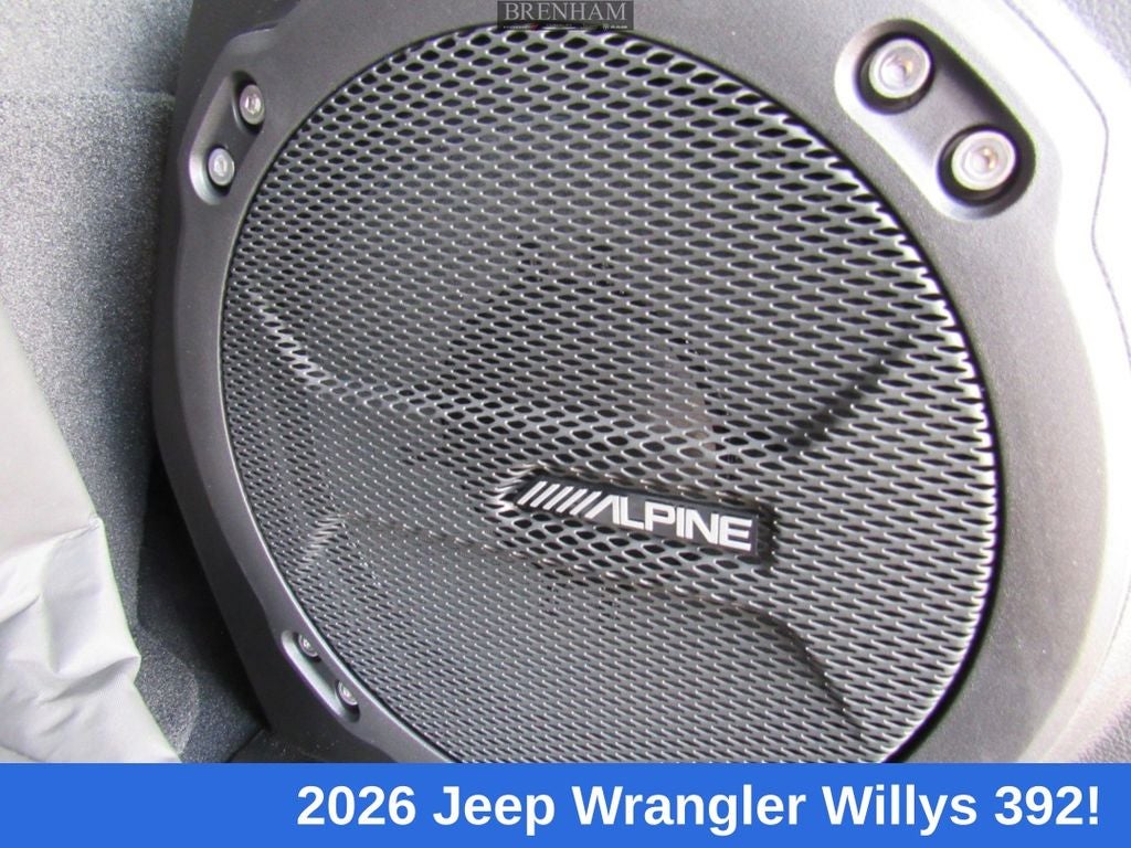 2026 Jeep Wrangler WRANGLER 4-DOOR WILLYS 392