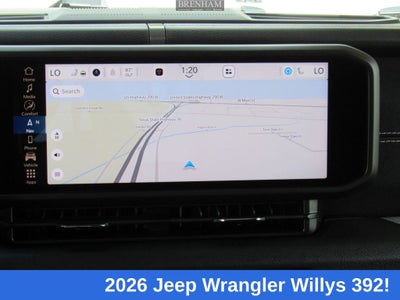 2026 Jeep Wrangler WRANGLER 4-DOOR WILLYS 392
