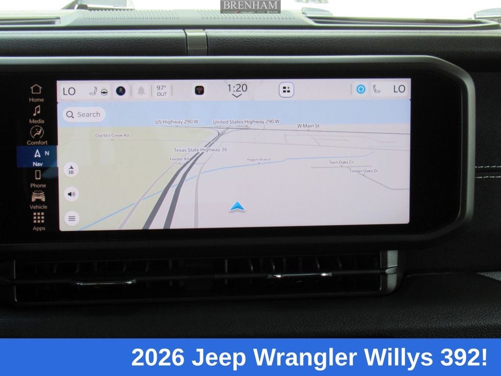 2026 Jeep Wrangler WRANGLER 4-DOOR WILLYS 392