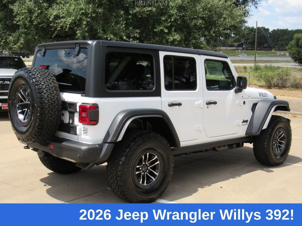 2026 Jeep Wrangler WRANGLER 4-DOOR WILLYS 392