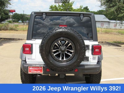 2026 Jeep Wrangler WRANGLER 4-DOOR WILLYS 392