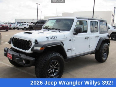 2026 Jeep Wrangler WRANGLER 4-DOOR WILLYS 392