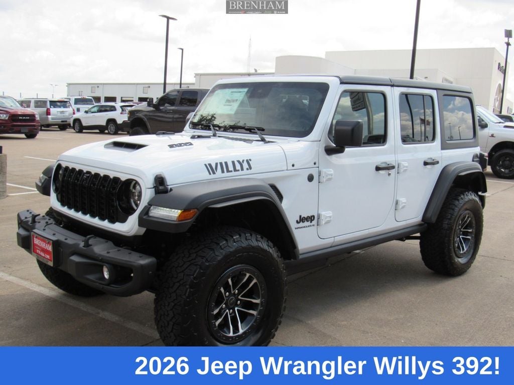 2026 Jeep Wrangler WRANGLER 4-DOOR WILLYS 392
