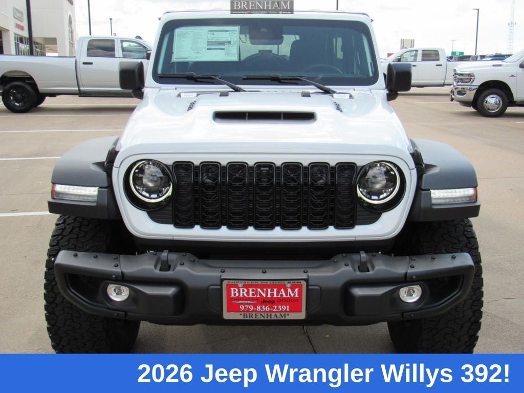 2026 Jeep Wrangler WRANGLER 4-DOOR WILLYS 392