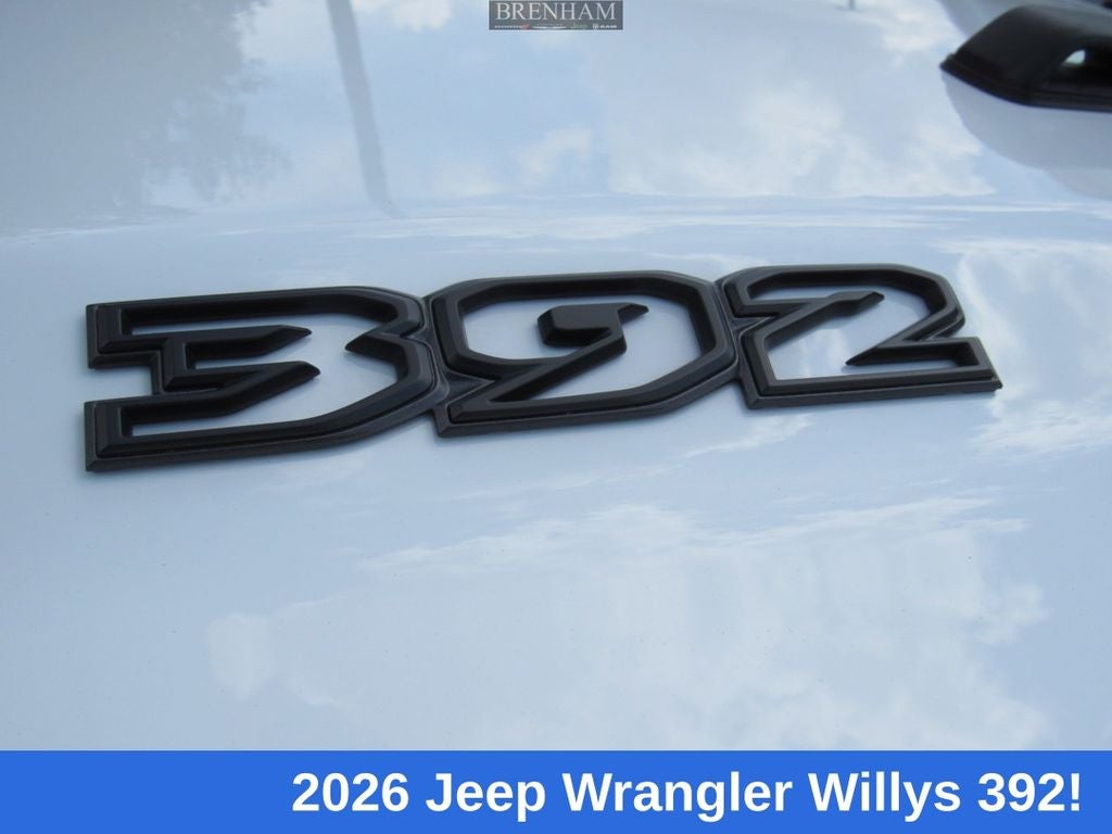 2026 Jeep Wrangler WRANGLER 4-DOOR WILLYS 392