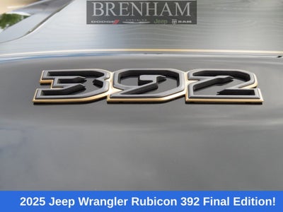 2025 Jeep Wrangler WRANGLER 4-DOOR RUBICON 392