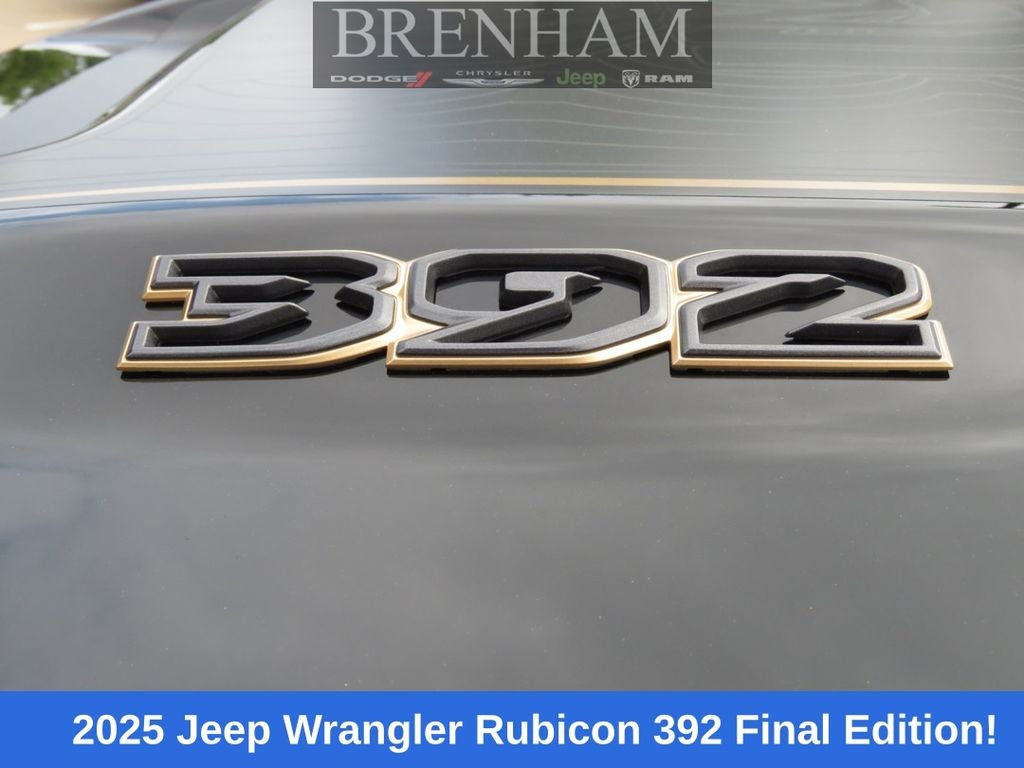 2025 Jeep Wrangler WRANGLER 4-DOOR RUBICON 392