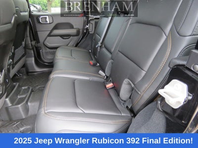2025 Jeep Wrangler WRANGLER 4-DOOR RUBICON 392