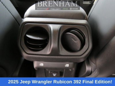 2025 Jeep Wrangler WRANGLER 4-DOOR RUBICON 392