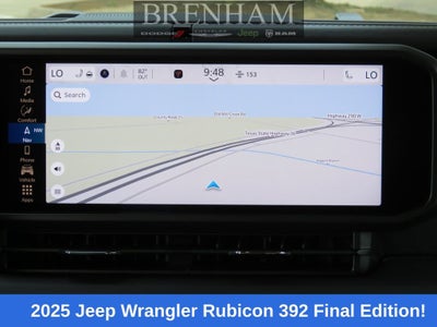 2025 Jeep Wrangler WRANGLER 4-DOOR RUBICON 392