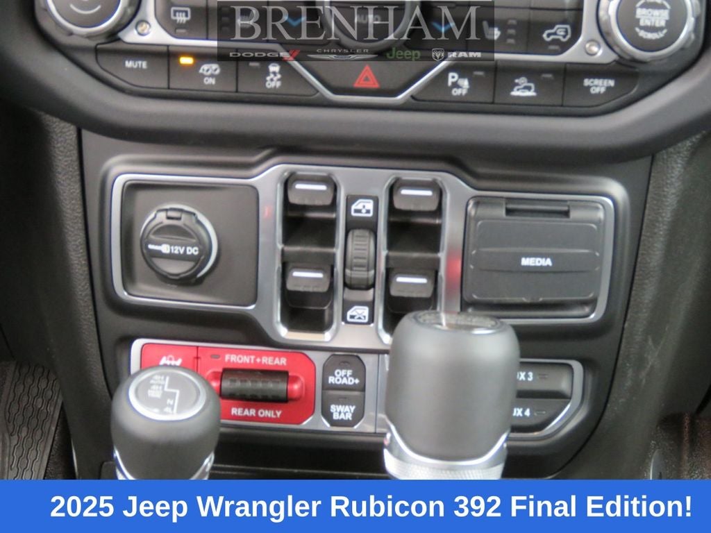 2025 Jeep Wrangler WRANGLER 4-DOOR RUBICON 392