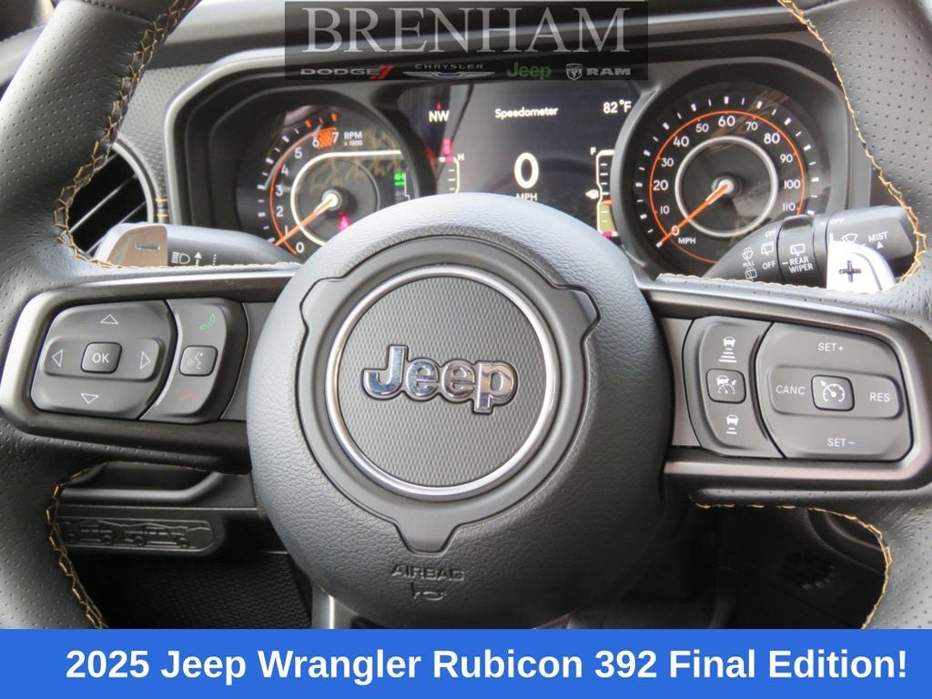 2025 Jeep Wrangler WRANGLER 4-DOOR RUBICON 392