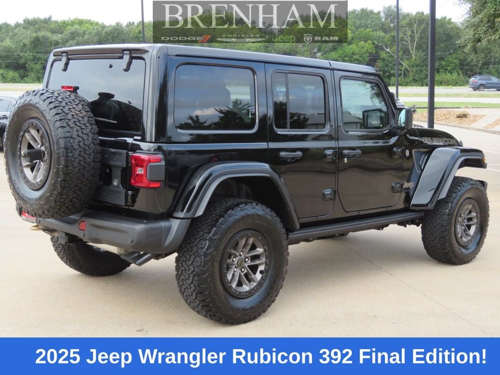 2025 Jeep Wrangler WRANGLER 4-DOOR RUBICON 392