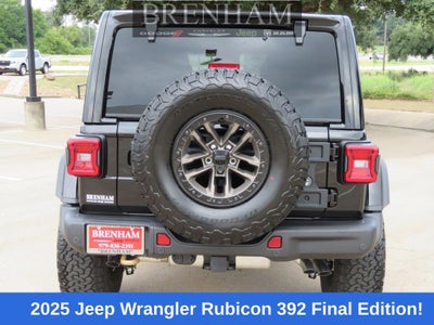 2025 Jeep Wrangler WRANGLER 4-DOOR RUBICON 392