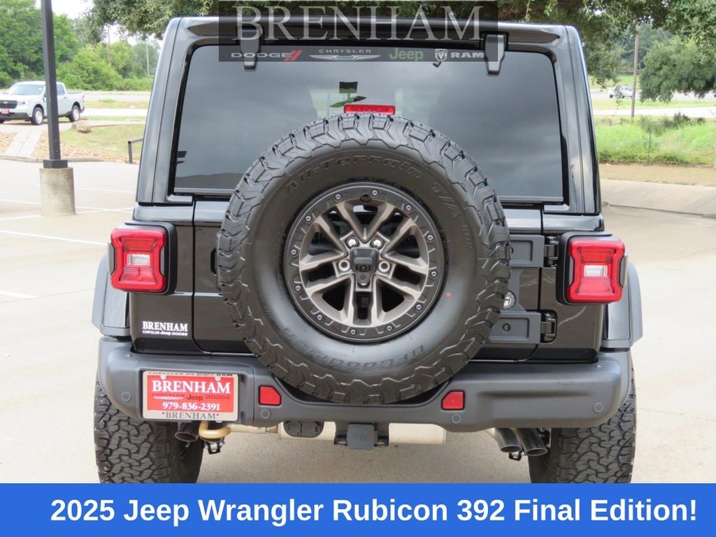 2025 Jeep Wrangler WRANGLER 4-DOOR RUBICON 392