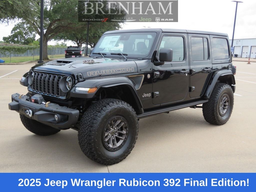 2025 Jeep Wrangler WRANGLER 4-DOOR RUBICON 392