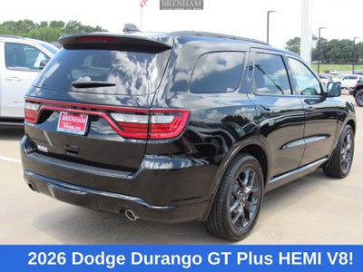 2026 Dodge Durango DURANGO GT PLUS AWD HEMI V8