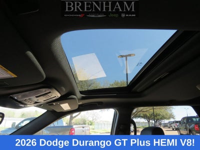 2026 Dodge Durango DURANGO GT PLUS AWD HEMI V8