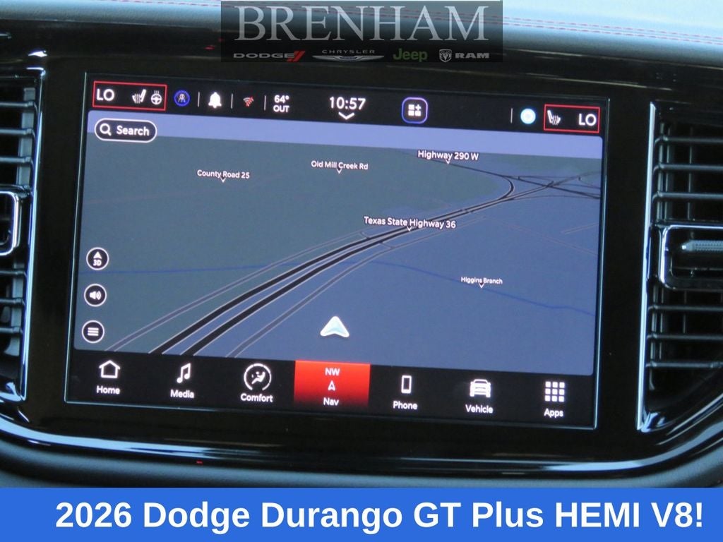 2026 Dodge Durango DURANGO GT PLUS AWD HEMI V8