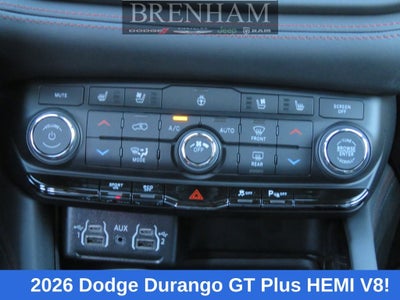 2026 Dodge Durango DURANGO GT PLUS AWD HEMI V8