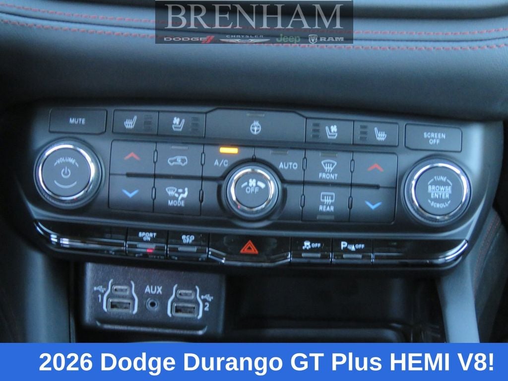 2026 Dodge Durango DURANGO GT PLUS AWD HEMI V8