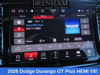 2026 Dodge Durango DURANGO GT PLUS AWD HEMI V8