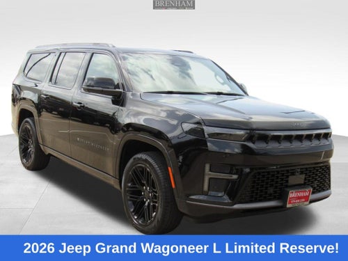 2026 Jeep Grand Wagoneer L GRAND WAGONEER L LIMITED RESERVE 4X4