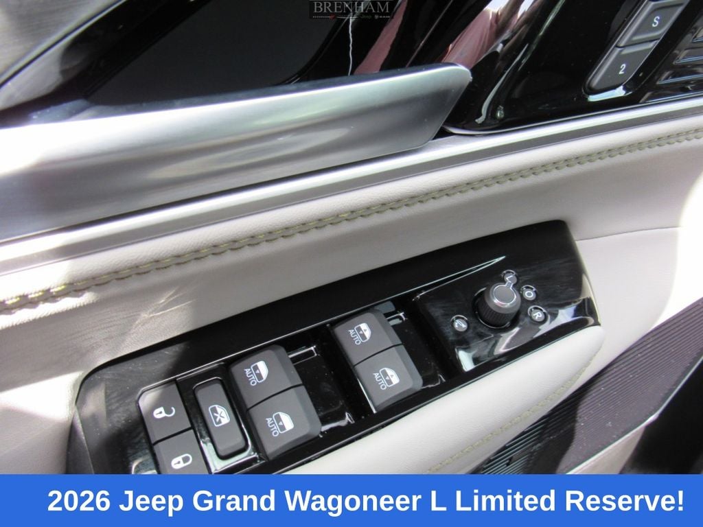 2026 Jeep Grand Wagoneer L GRAND WAGONEER L LIMITED RESERVE 4X4