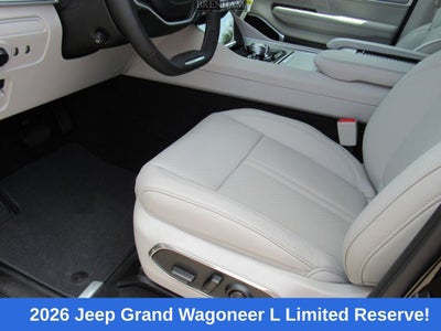 2026 Jeep Grand Wagoneer L GRAND WAGONEER L LIMITED RESERVE 4X4
