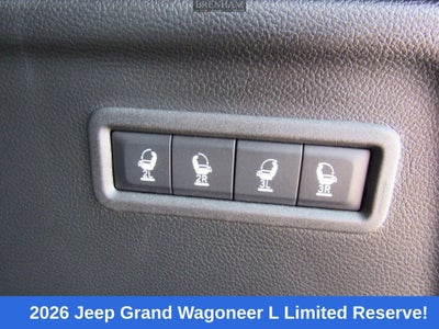 2026 Jeep Grand Wagoneer L GRAND WAGONEER L LIMITED RESERVE 4X4