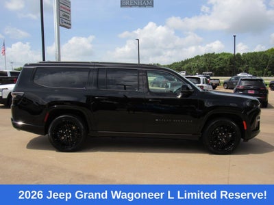 2026 Jeep Grand Wagoneer L GRAND WAGONEER L LIMITED RESERVE 4X4