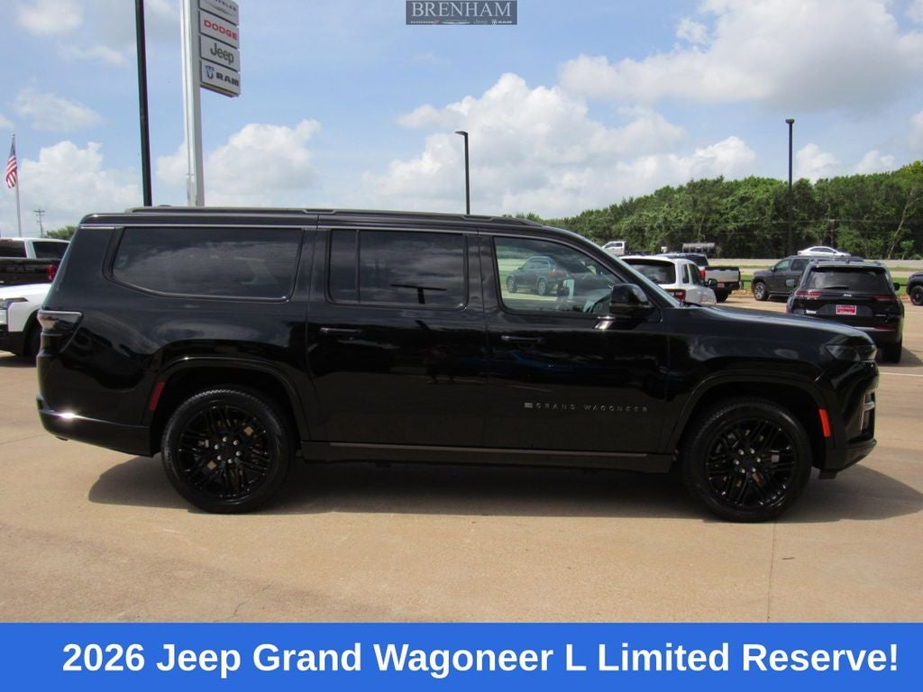 2026 Jeep Grand Wagoneer L GRAND WAGONEER L LIMITED RESERVE 4X4