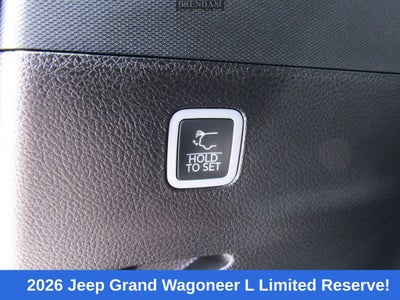 2026 Jeep Grand Wagoneer L GRAND WAGONEER L LIMITED RESERVE 4X4