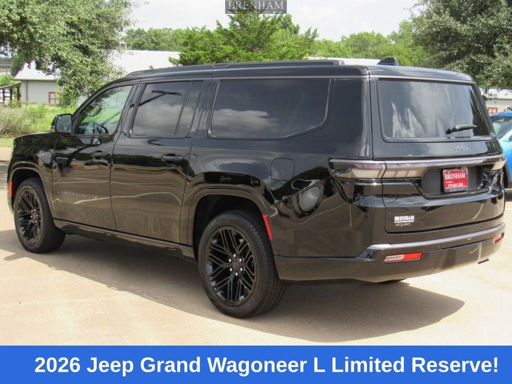 2026 Jeep Grand Wagoneer L GRAND WAGONEER L LIMITED RESERVE 4X4