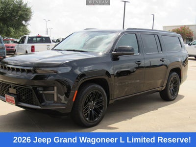 2026 Jeep Grand Wagoneer L GRAND WAGONEER L LIMITED RESERVE 4X4